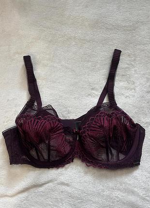 Елегантний бюстгальтер autograph (marks & spencer) dark grape 2