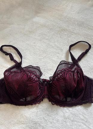 Елегантний бюстгальтер autograph (marks & spencer) dark grape 5