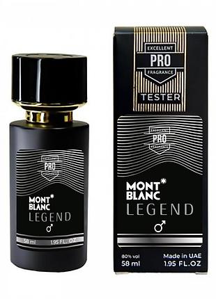 Montblanc legend тестер pro чоловічий 58 мл