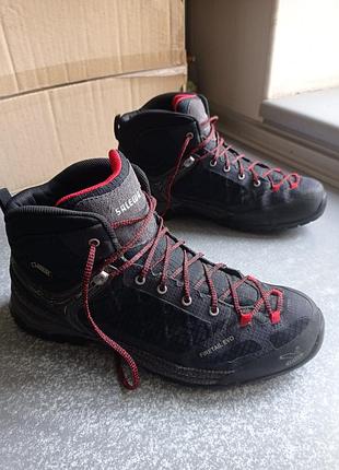 Трекінгові черевики кросівки salewa firetail evo mid goretex