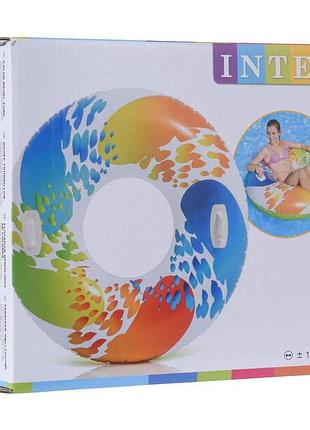 Надувне коло для купання intex