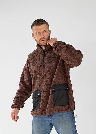 Чоловічий світшот тедді на флісі