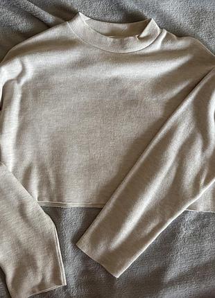 Светр жіночий pull&bear бежевий