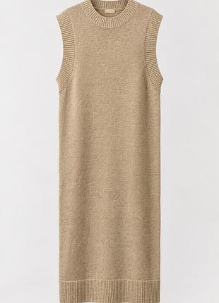 H&m casual вчзана сукня- камізелька