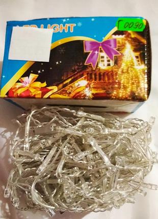 Гірлянда електрична led-сулька 3м на 0.6м