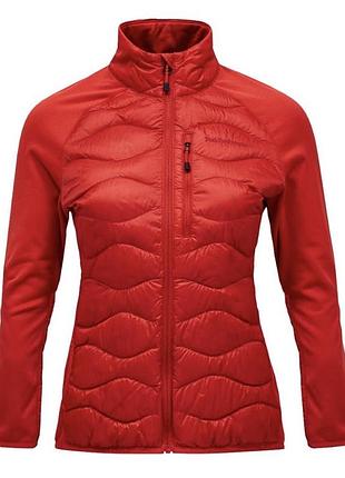 Жіноча гібридна пухова куртка peak performance helium hybrid down jacket