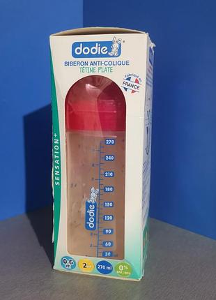 Пляшечка для годування dodie sensation+ anti-colique 270 мл