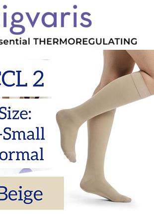 Компрессионные гольфы sigvaris essential терморегуляция cotton, кл.2, р. xs normal