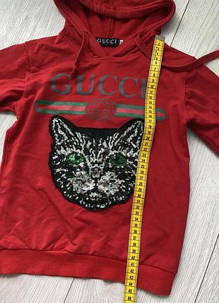 Світшот кофта gucci бомпер гучі олімпійка 5