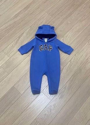 Костюм та комплект для хлопчиків gap блакитний флісовий