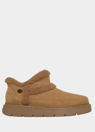 Женские ботинки skechers / оригинальные замшевые ботинки