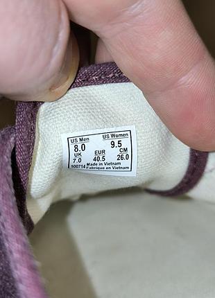 Кеди унісекс vans authentic фіолетові 6