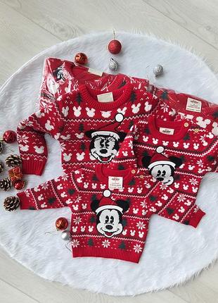 Новорічні светри mickey mouse від primark 0-13 років!