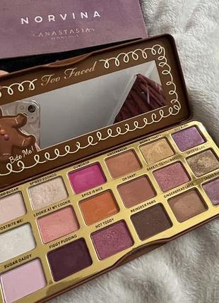 Тіні для повік too faced gingerbread spice