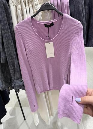 Якісний джемпер zara з вовною у складі