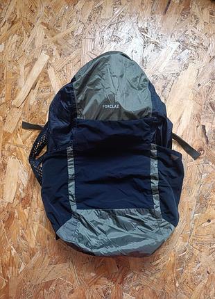 Оригінальний нейлоновий компактний рюкзак forclaz decathlon 25 l