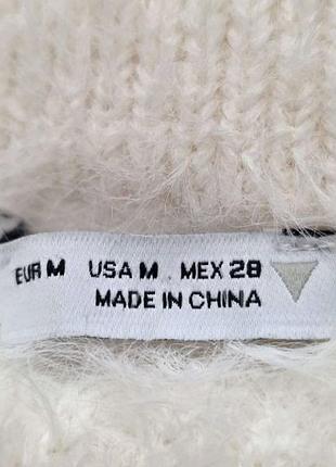 Пухнастий светр zara 3
