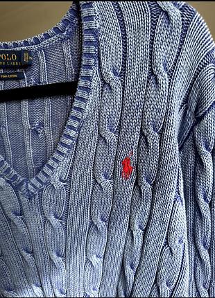Светр ralph lauren polo/в'язаний светр