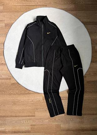 Костюм nike nocta нейлон черный/костюм найк нокта