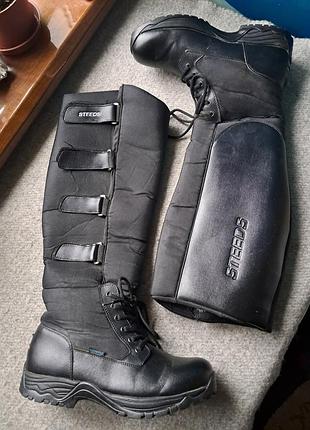 Термочоботи для верхової їзди steeds winter rider xv (розмір 42 / wide)