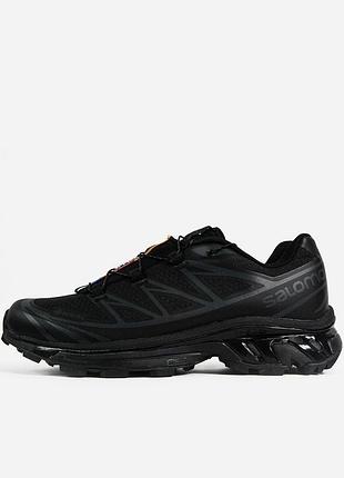 Salomon xt-6 gore-tex triple black
