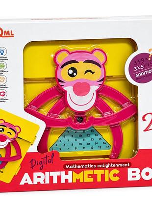 Розвивальна математична гра "arithmetic box" m9g(pink)