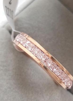 Кольцо "princess rose" 6