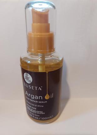 Масла і сироватки luseta beauty argan oil відновлювальна сироватка для волосся, 100 мл