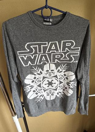 Новогодний свитер star wars (звездные войны) 100% хлопок, размер s