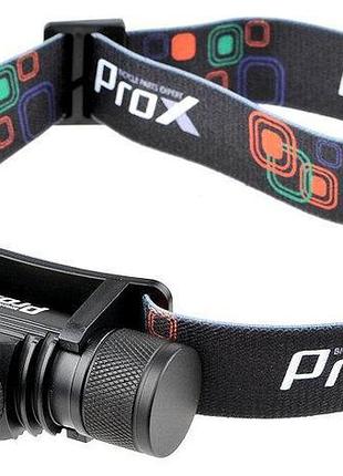 Налобний ліхтарик prox aries 1 cree xp-g2 500lm, usb, чорний (a-o-b-p-0358)