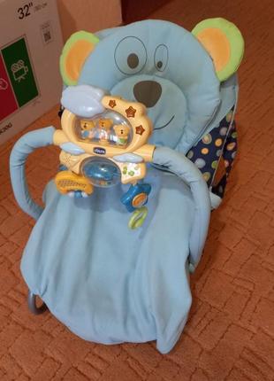 Стульчик-лежачек-качалка chicco