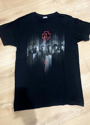Футболка чоловіча rammstein чорна l