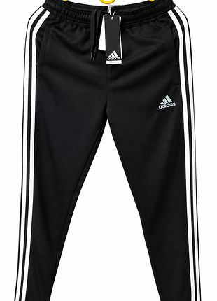 Спортивні штани дитячі adidas чорні, розмір 152