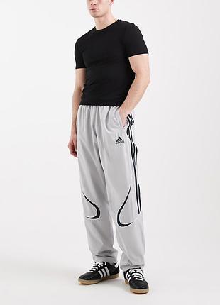 Спортивні штани чоловічі adidas сірі