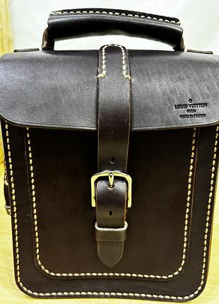 Сумка louis vuitton вінтажна шкіряна
