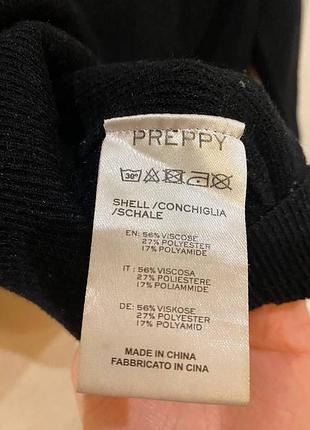 Свитер preppy черный, размер s 4