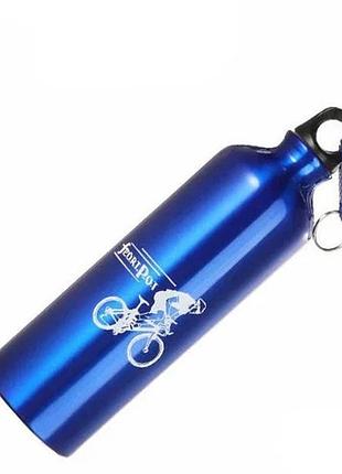 Фляга алюмінієва dn bl-3 0.75 л синій (bl-3-blue)