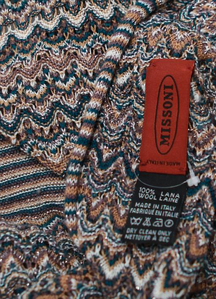 Шерстяной шарф missoni 5