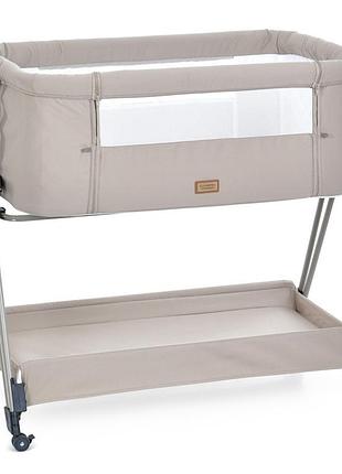 Детская приставная кровать harmony me 1179 taupe beige