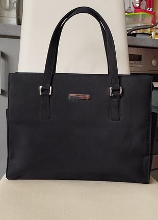 Ділова сумка-тоут debenhams accessories / сумка для ноутбука та документів a4