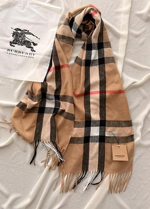 Шарф burberry бежевый 6