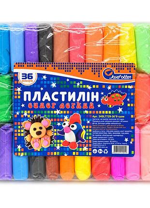 Набор воздушного пластилина 34sl7729-36 инструменты для лепки, 36 цветов