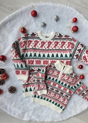 Светр дитячий primark новорічний з різдвяним принтом
