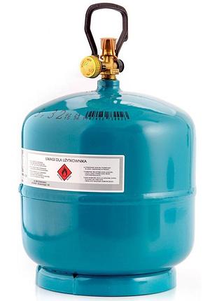 Балон газовий туристичний royokamp 3 кг (7,2l) синій (300045)