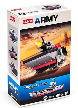 Дитячий конструктор "aircraft carrier" m38-b0661-8, 40 деталей