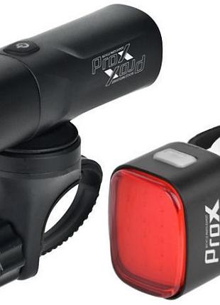Комплект фар prox kappa 800lm + ara i 50lm usb-c черный (a-o-b-p-0508)