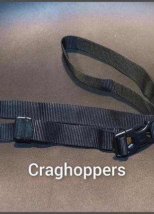 Ремень тактический туристический craghoppers kiwi belt черного цвета длина 110 см
