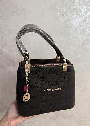 Трендова сумка michael kors коричнева 👜