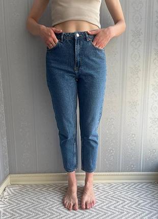 Жіночі джинси reserved denim super high rise сині, розмір 38
