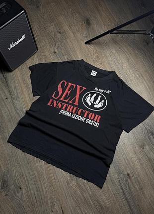 Vintage sex instructor графічна футболка / m size
